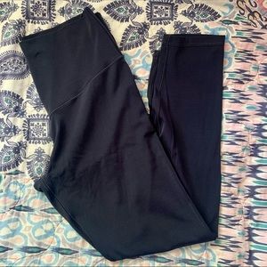 Offline by Aerie Real Me 7/8 Legging Hi-Rise Navy Blue Size Large